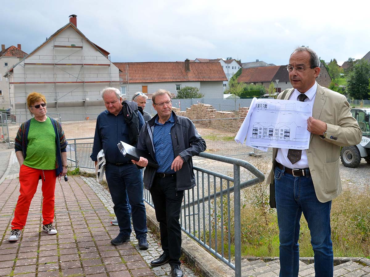 Hier entsteht ein neues Mehrfamilienhaus am Lohplatz